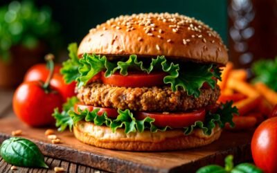 Burgers végétariens : des options délicieuses et nutritives